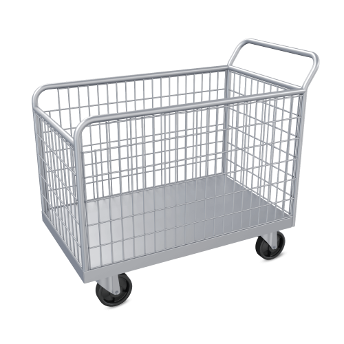 Carrinho Cestão 300Kg - Zincar